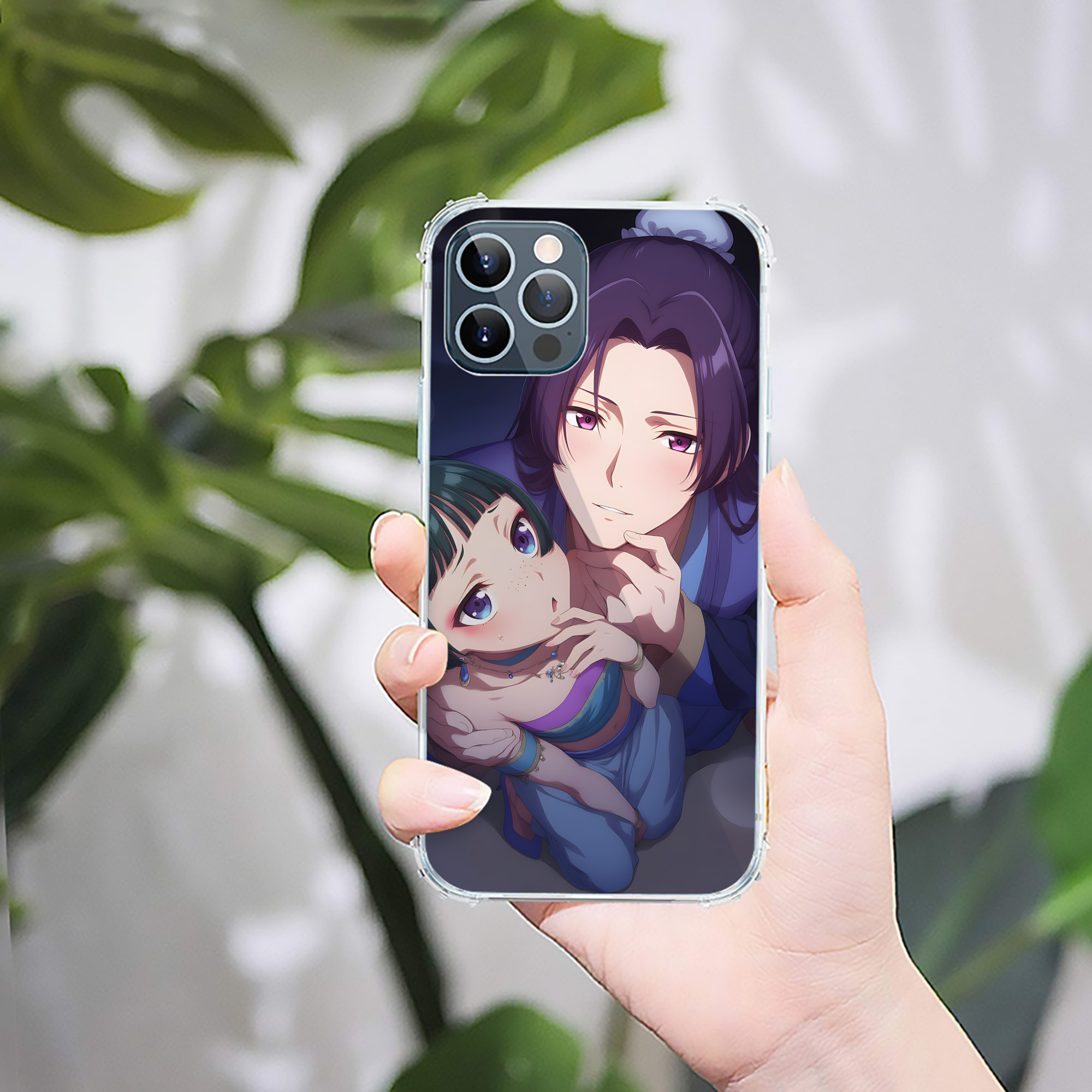 （画像用） 薬屋のひとりごと The Apothecary Diaries 【iPhone 12シリーズ対応】透明スマホケース（クリアソフトケース）